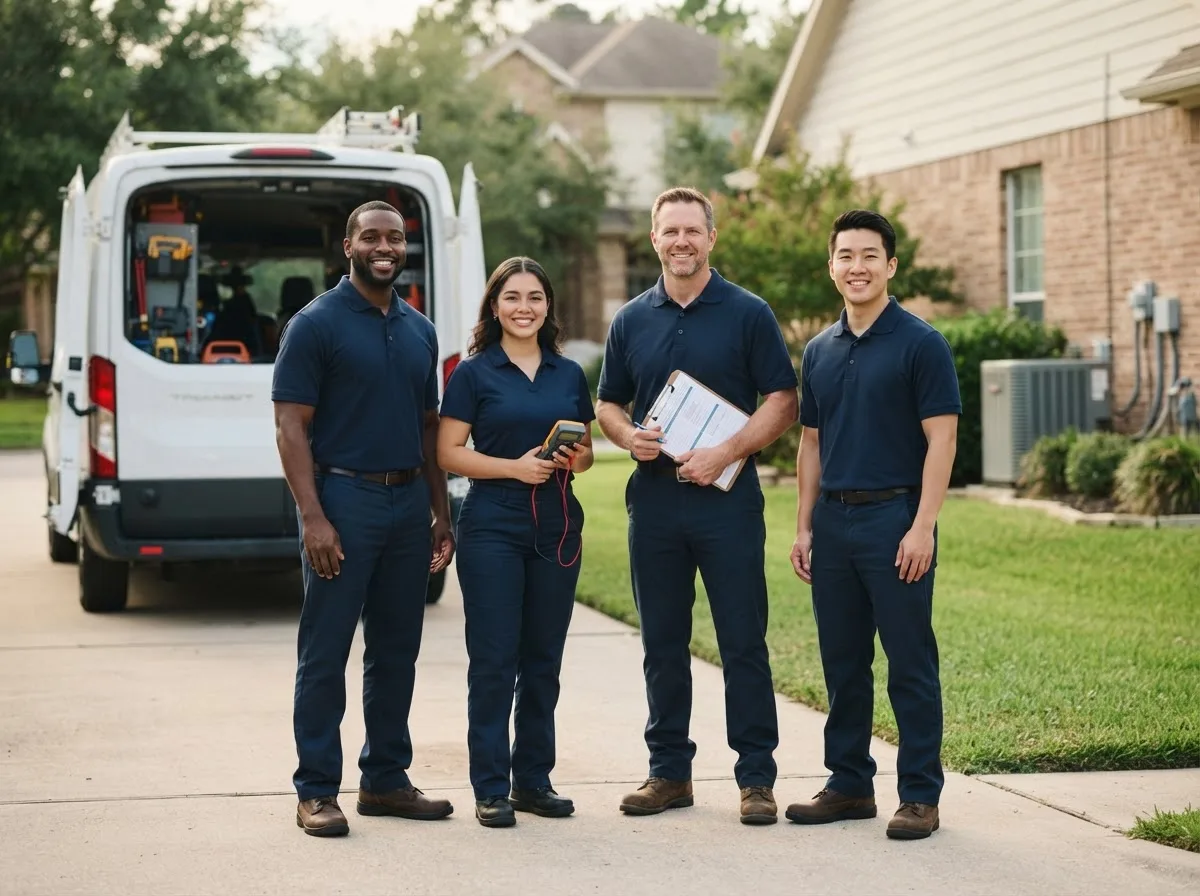 Certified HVAC technician near Caroline, WI